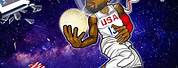Paul George Cartoon NBA