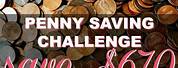 Penny Challenge Clip Art