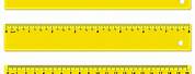 Picture of a 12 Inch Measuring Ruler