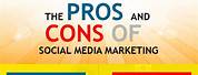 Poster About Pros and Cons of Social Media