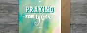 Praying for You Cards Clip Art