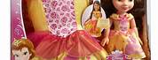 Princess Belle Doll with Kids Dress
