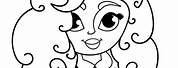 Princess Cartoon Coloring Pages