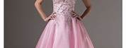 Princess Pink Gown Ball Dress