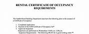 Printable Certificate of Occupancy New Jersey