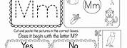 Printable Preschool Worksheets Letter M