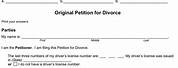 Printable Texas Divorce Forms with Kids