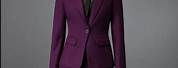 Purple Ladies Formal Suit