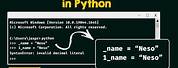 Python File Name Convention