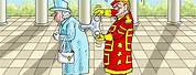 Queen Elizabeth Platinum Jubilee Cartoon