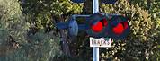 Railroad Crossing Signal Front View
