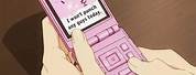 Rainbow Anime Cell Phone