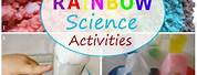 Rainbow Sensory Science Activity for Kids