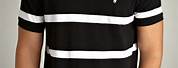 Ralph Lauren White Shirt Black Stripes
