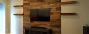 Reclaimed Barn Wood Accent Wall