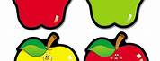 Red Yellow-Green Printable Apple's