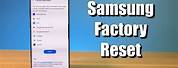 Reset Factory Settings Samsung