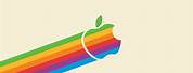 Retro Apple Logo iPhone Wallpaper
