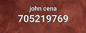 Roblox John Cena ID Music