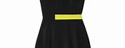 Roksanda Yellow and Black Dress