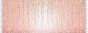 Rose Gold Birthday Party Backdrop