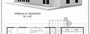 Shed Roof House Floor Plans