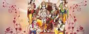 Shree Ram Darbar Wallpaper 1366X768 Resolution