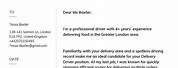 Simple Cover Letter Format UK