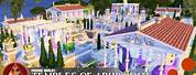 Sims 4 Greek Temple Lot