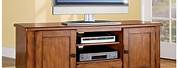 Solid Wood TV Stands for Flat Screens
