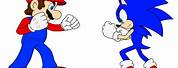 Sonic Mario Drawing