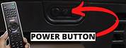 Sony BRAVIA 65 Inch TV Power Button