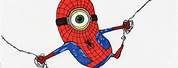 Spider-Man Minion in Google Drawing