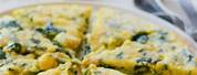 Spinach Frittata Cheese and Heavy Cream