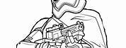Star Wars Coloring Pages Captain Phasma