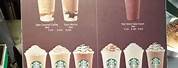 Starbucks Menu Drinks List
