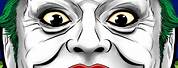 Stencil Portrait Joker Pop Art
