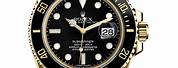 Submariner Date Black and Gold Rolex