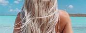 Summer Beach Blonde Hair
