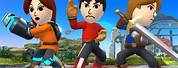 Super Smash Bros Wii U Mii