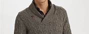 Sweater with Collar and Buttons