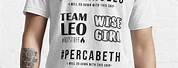 Team Leo T-Shirt Percy Jackson