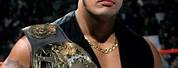 The Rock WWF Gold Necklace