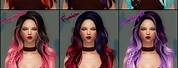 The Sims 4 Galaxy Hair Color