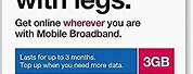 Three Pay as You Go Mobile Broadband