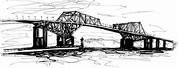 Tokyo Gate Bridge Sketch