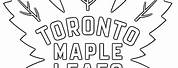 Toronto Maple Leafs Coloring Pages