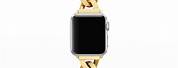 Tory Burch Gold Link Apple Watch Band