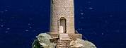 Tourlitis Lighthouse Andros Island Greece Wallpaper