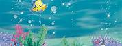 Under the Sea Background Ariel PNG